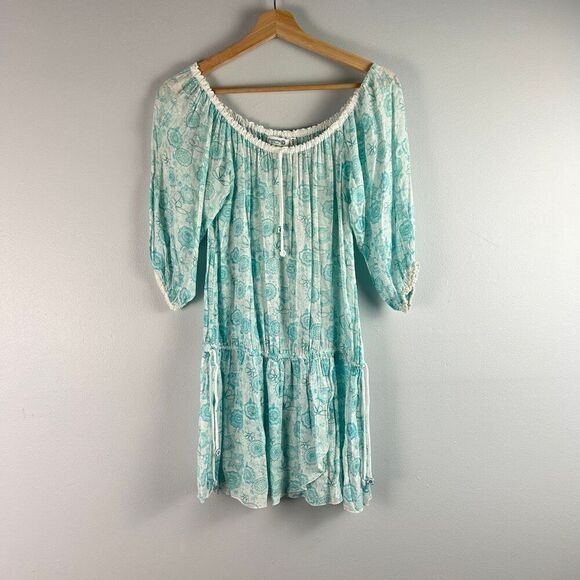 Poupette St. Barth Dresses & Skirts - Poupette St Barth Drop Waist Mini Boho Dress